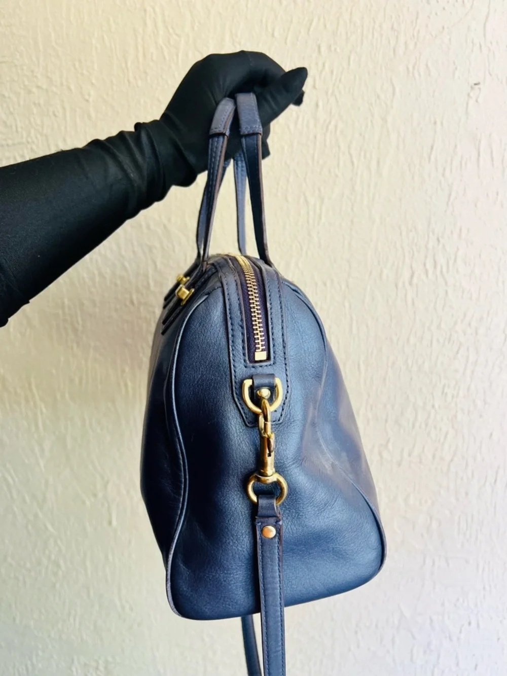 Coach Taylor Leather Satchel/Crossbody Bag - Picture 3 of 13